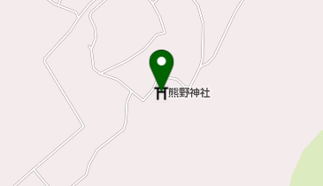 熊野神社の地図画像