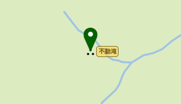 不動滝の地図画像