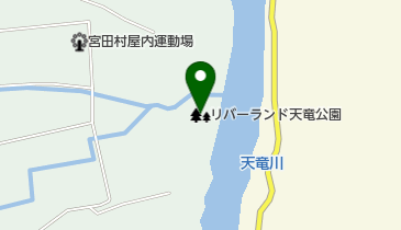 リバーランド天竜公園の地図画像