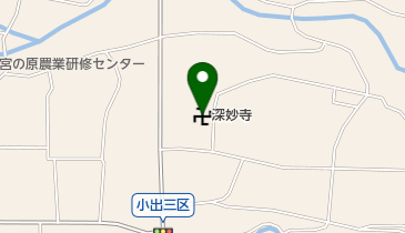 深妙寺の地図画像