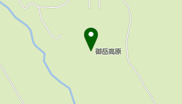 御岳高原の地図画像