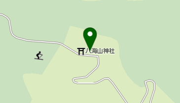 八海神社の地図画像