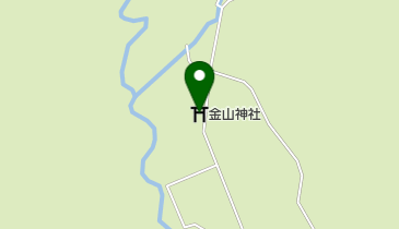 金山神社の地図画像