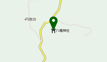 八幡神社の地図画像