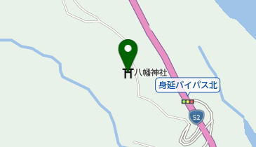 八幡神社の地図画像