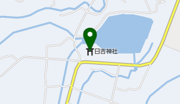 日吉神社の地図画像