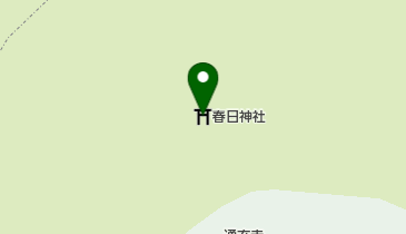 春日神社の地図画像