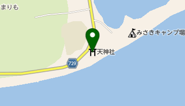 天神社の地図画像