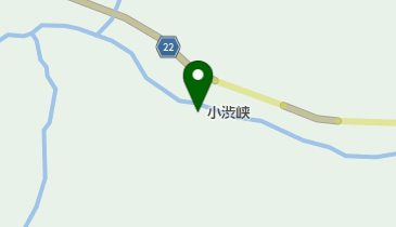 小渋峡の地図画像