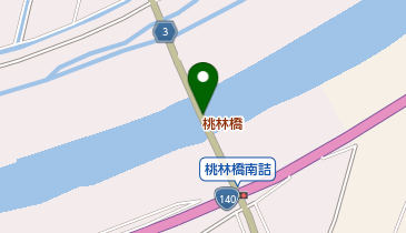 桃林橋の地図画像