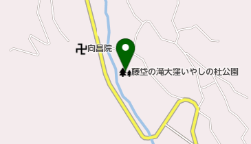 藤垈の滝大窪いやしの杜公園の地図画像