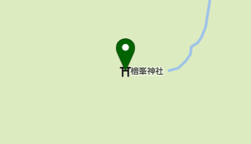 檜峯神社の地図画像