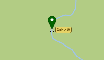 魚止ノ滝の地図画像