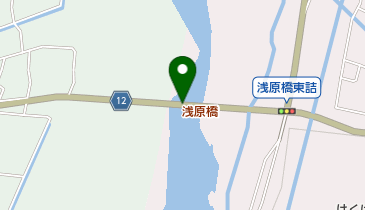 浅原橋の地図画像