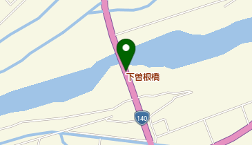 下曽根橋の地図画像