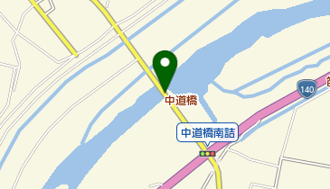中道橋の地図画像