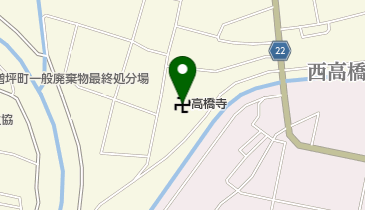 高橋寺の地図画像