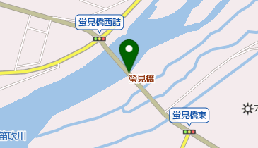 螢見橋の地図画像