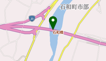 石和橋の地図画像