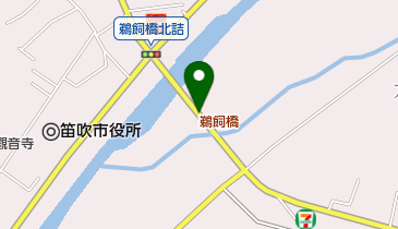 鵜飼橋の地図画像