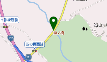 四ノ橋の地図画像