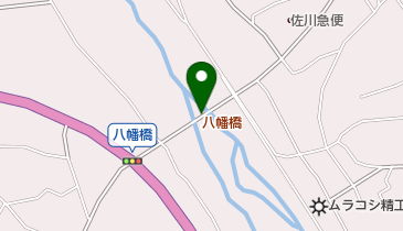八幡橋の地図画像