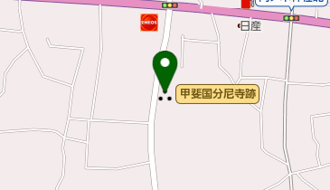 甲斐国分尼寺跡の地図画像