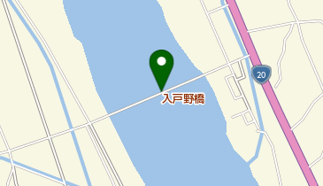 入戸野橋の地図画像