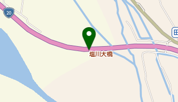 塩川大橋の地図画像