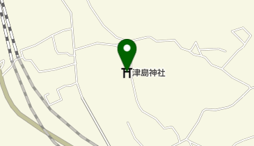 津島神社の地図画像