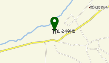 山之神神社の地図画像
