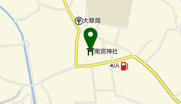 南宮神社の地図画像