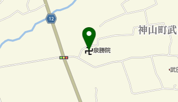 泉勝院の地図画像
