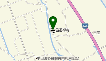 昌福禅寺の地図画像