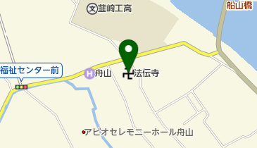 法伝寺の地図画像