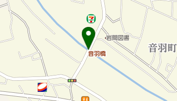 音羽橋の地図画像