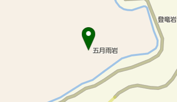 五月雨岩の地図画像