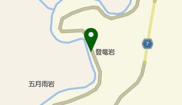 登竜岩の地図画像