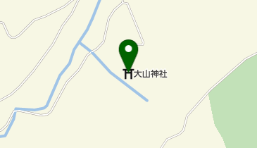 大山神社の地図画像