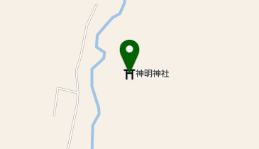 神明神社の地図画像