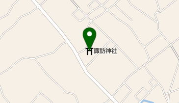 諏訪神社の地図画像