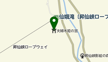 夫婦木姫の宮の地図画像