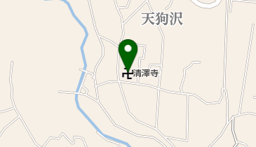 清澤寺の地図画像