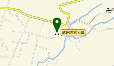 武田信玄公墓の地図画像