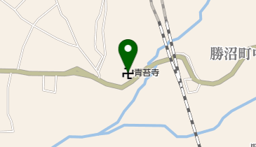 青苔寺の地図画像