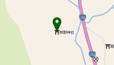 熊野神社の地図画像