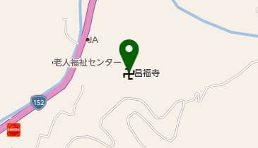 昌福寺の地図画像