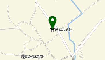 若宮八幡社の地図画像