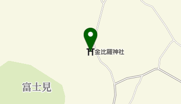 金比羅神社の地図画像