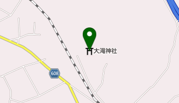 大滝神社の地図画像